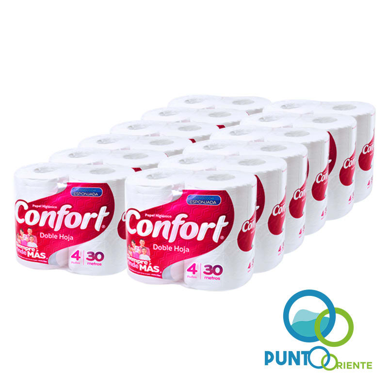 Manga Papel Higiénico Confort 30 metros 48 Rollos (4x12)1