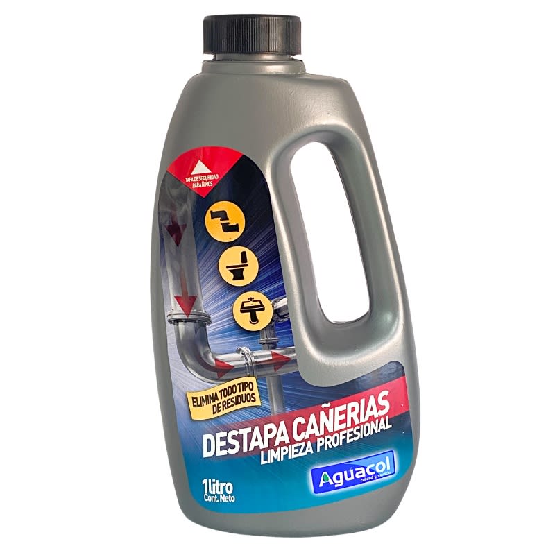 Destapa Cañerias Aguacol Botella 1 litro1
