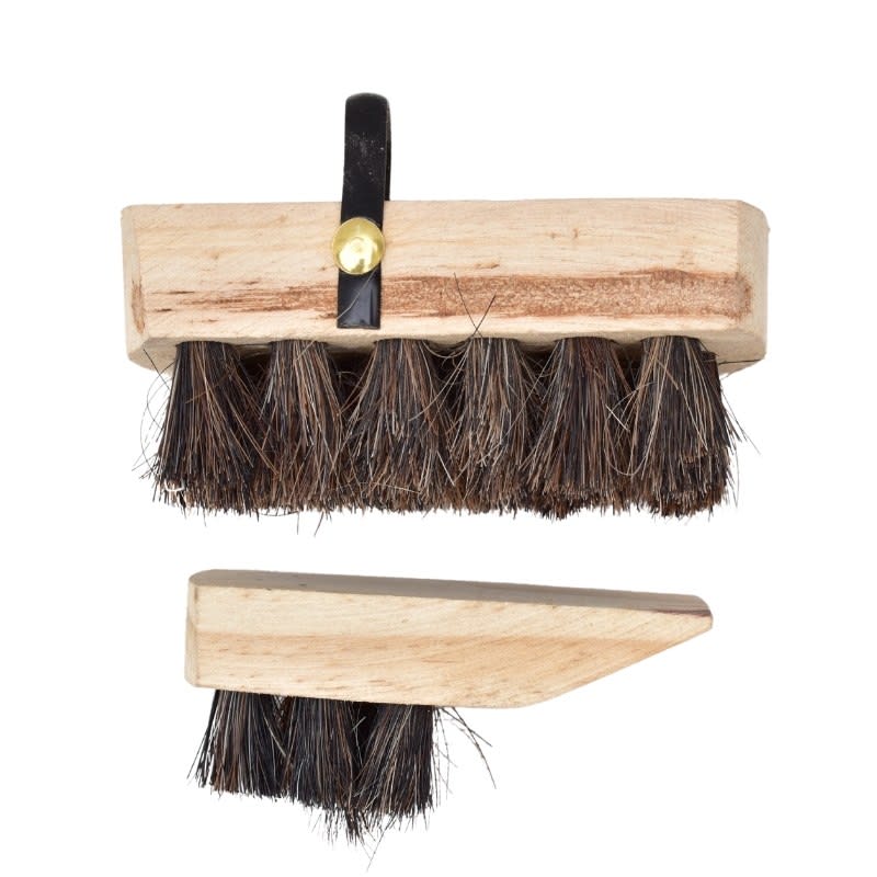 Escobilla Calzado Madera Pequeña Kit 2un2