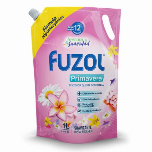 Suavizante Fuzol primavera hipoalergénico 1L1