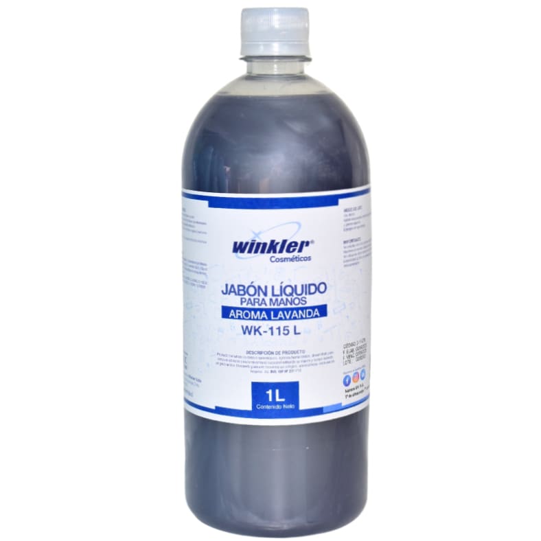 Jabón Líquido Winkler Botella 1 litro Lavanda1
