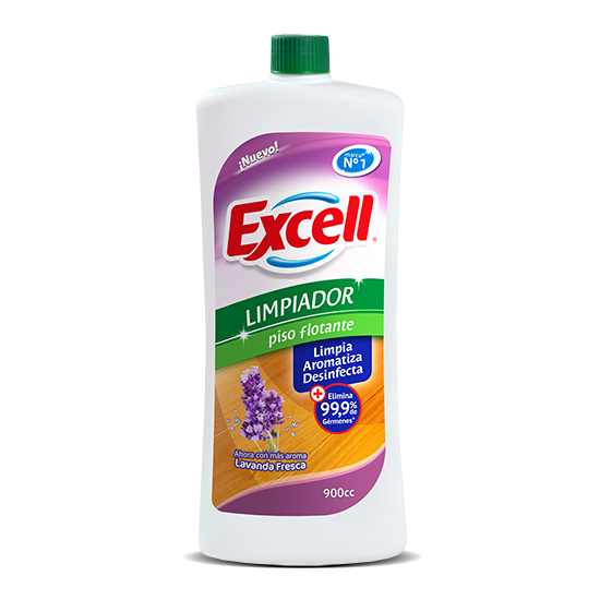 Limpiador Piso Flotante Excell Lavanda 900 cc1