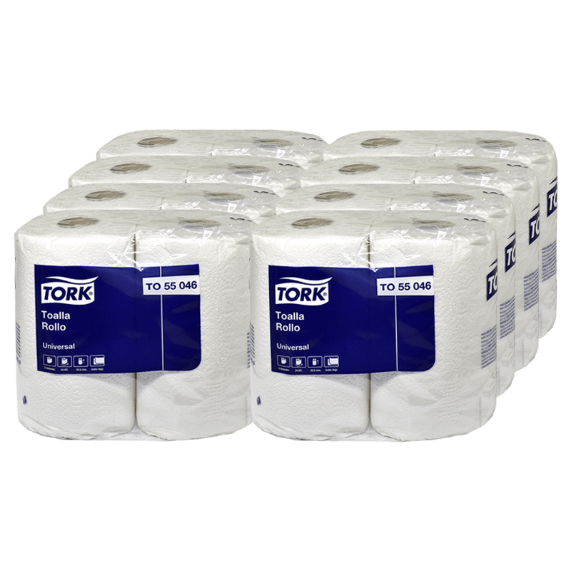 Manga Toalla Tork Doble Hoja 16 Rollos 24m 1