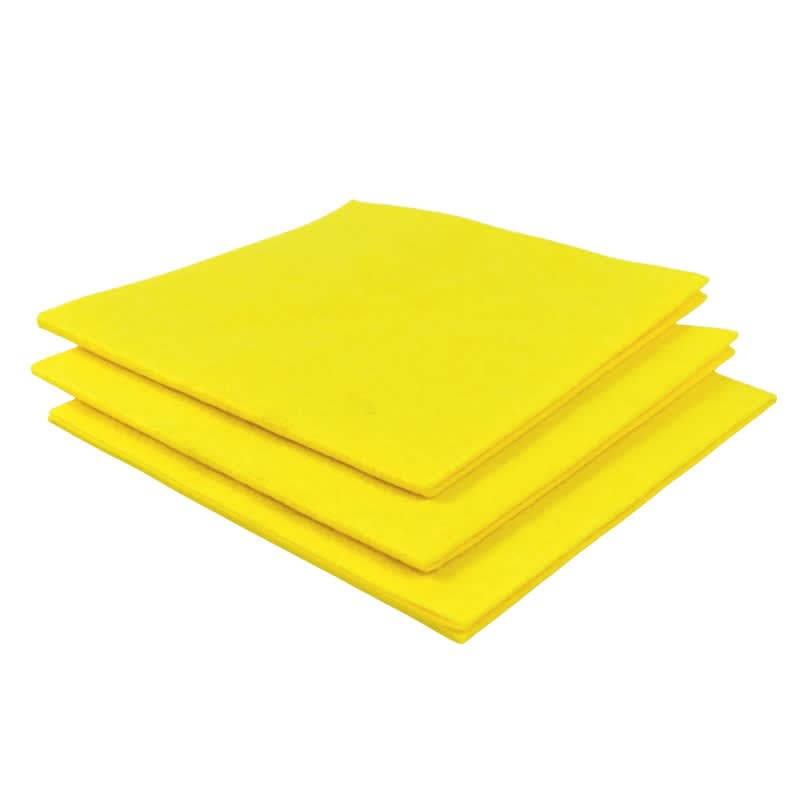 Paño amarillo Doble 40x40xm Pack 3un1