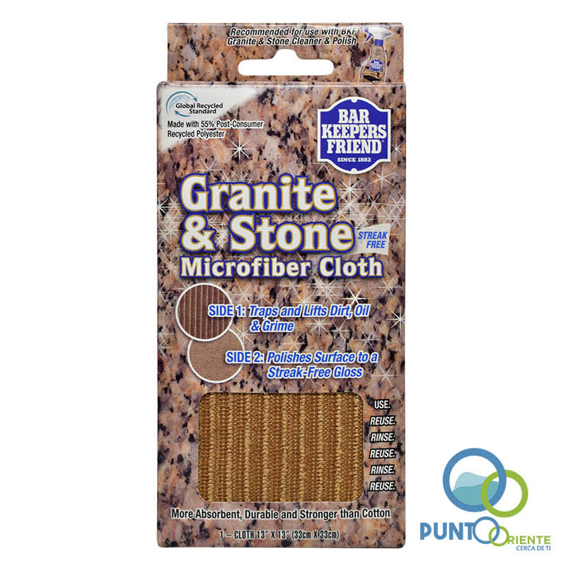 Paño Microfibra Bar Keepers Friend Granito y Piedras 33x33cm1