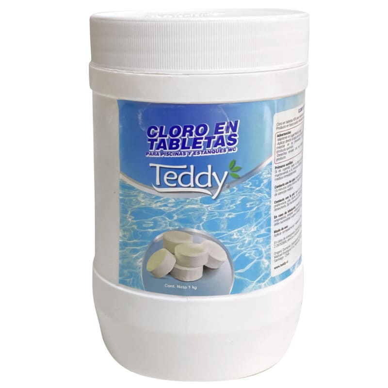 Pastilla Cloro Tabletas Teddy 1kg1