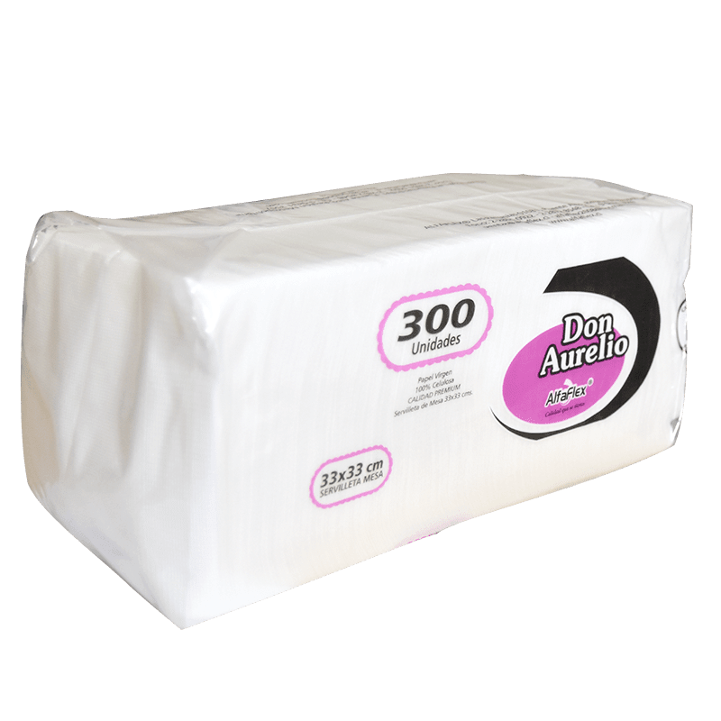 Servilleta don Aurelio Mesa 33x33cm 300un1