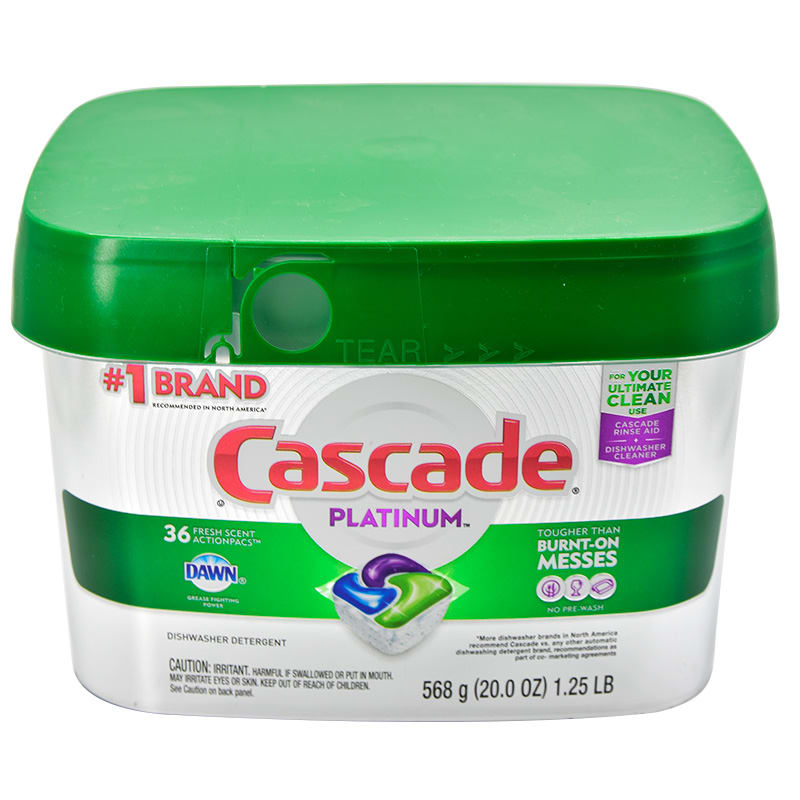 Tabletas Lavavajillas Cascade 36 unidades1