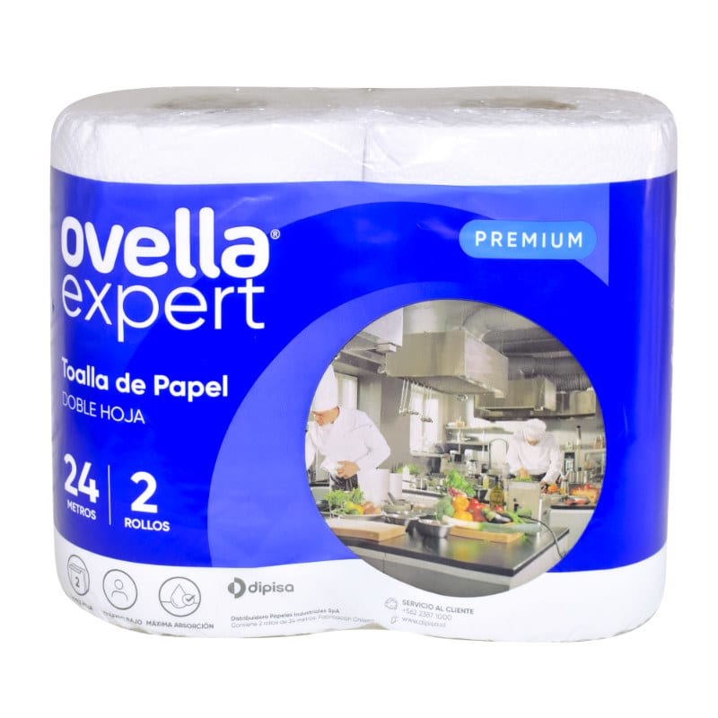 Toalla Papel Ovella Expert 2 rollos 24 metros1
