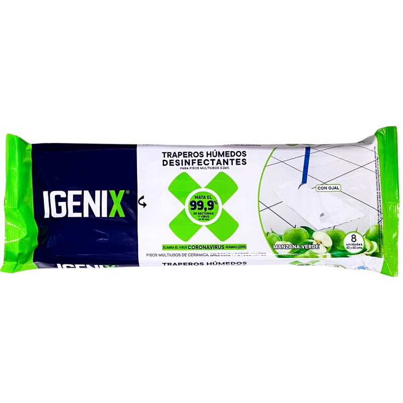 Trapero Húmedo Igenix Desinfectante 8 unidades1