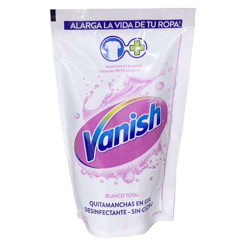 Quitamanchas Vanish Gel Blanco Doypack 300ml1