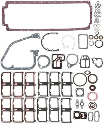 KIT DE EMPAQUETADURA INFERIOR CUMMINS N14 (DISTRIBUCION) 3804635-1315391