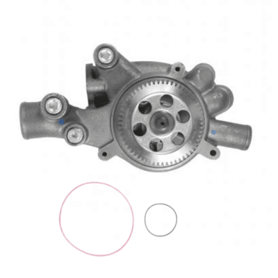 BOMBA DE AGUA DETROIT S60 DDEC 4-DDEC 5 CON SISTEMA EGR (ENTRADA VERTICAL) 23535017-6818132