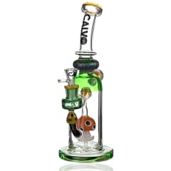 BONG MUSHROOM IMPLOSSION 30CM-CALVO GLASS