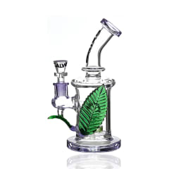 BONG BIG LEAF 22CM-CALVO GLASS