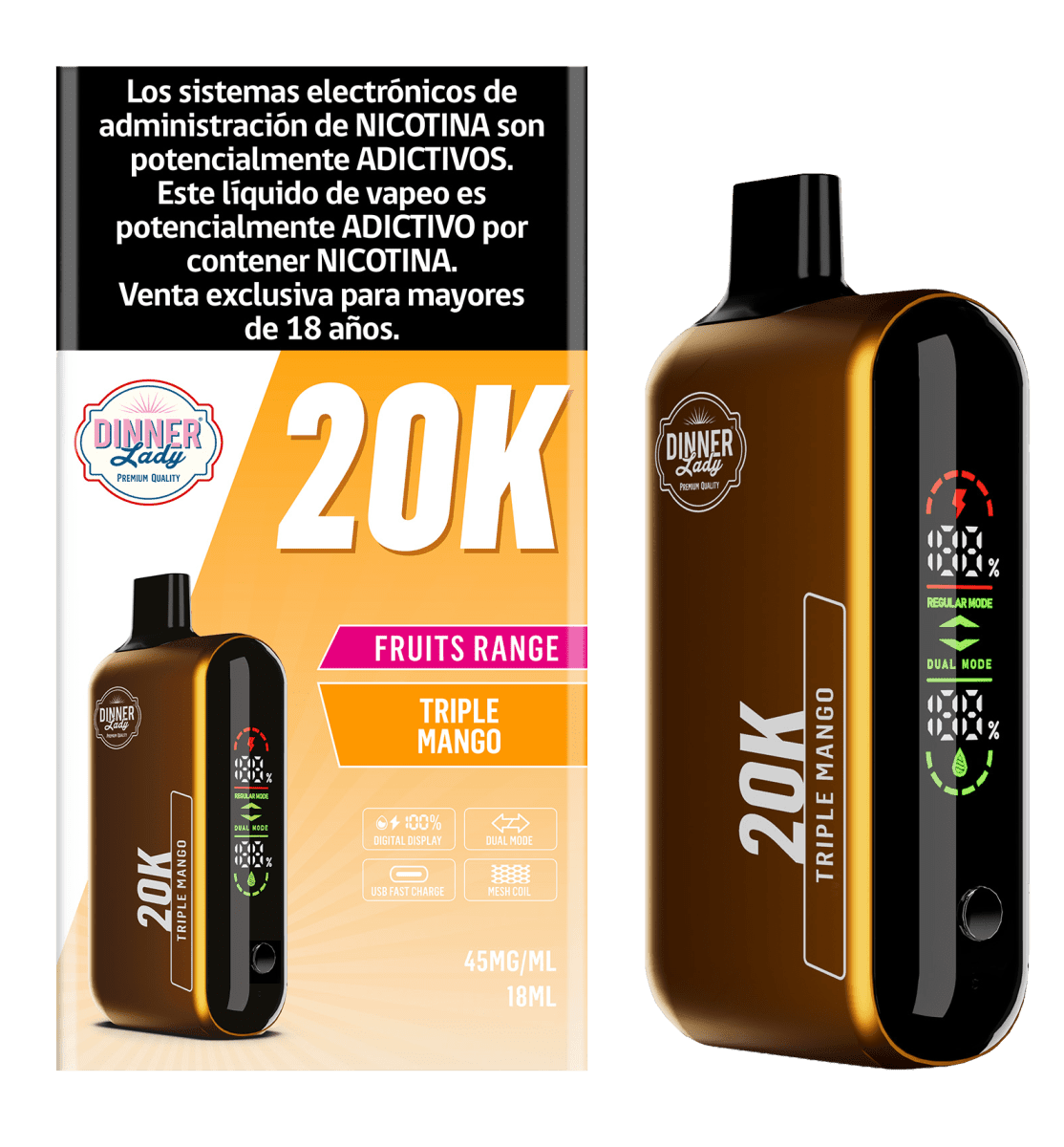 VAPORIZADOR NIC 20K-DINNER LADY3