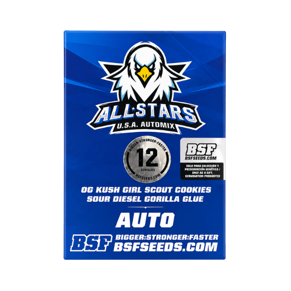 ALL STARS USA AUTO MIX-BSF SEEDS PACK X121