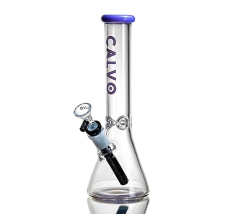 BONG BEAKER MANDALA 25CM-CALVO GLASS3