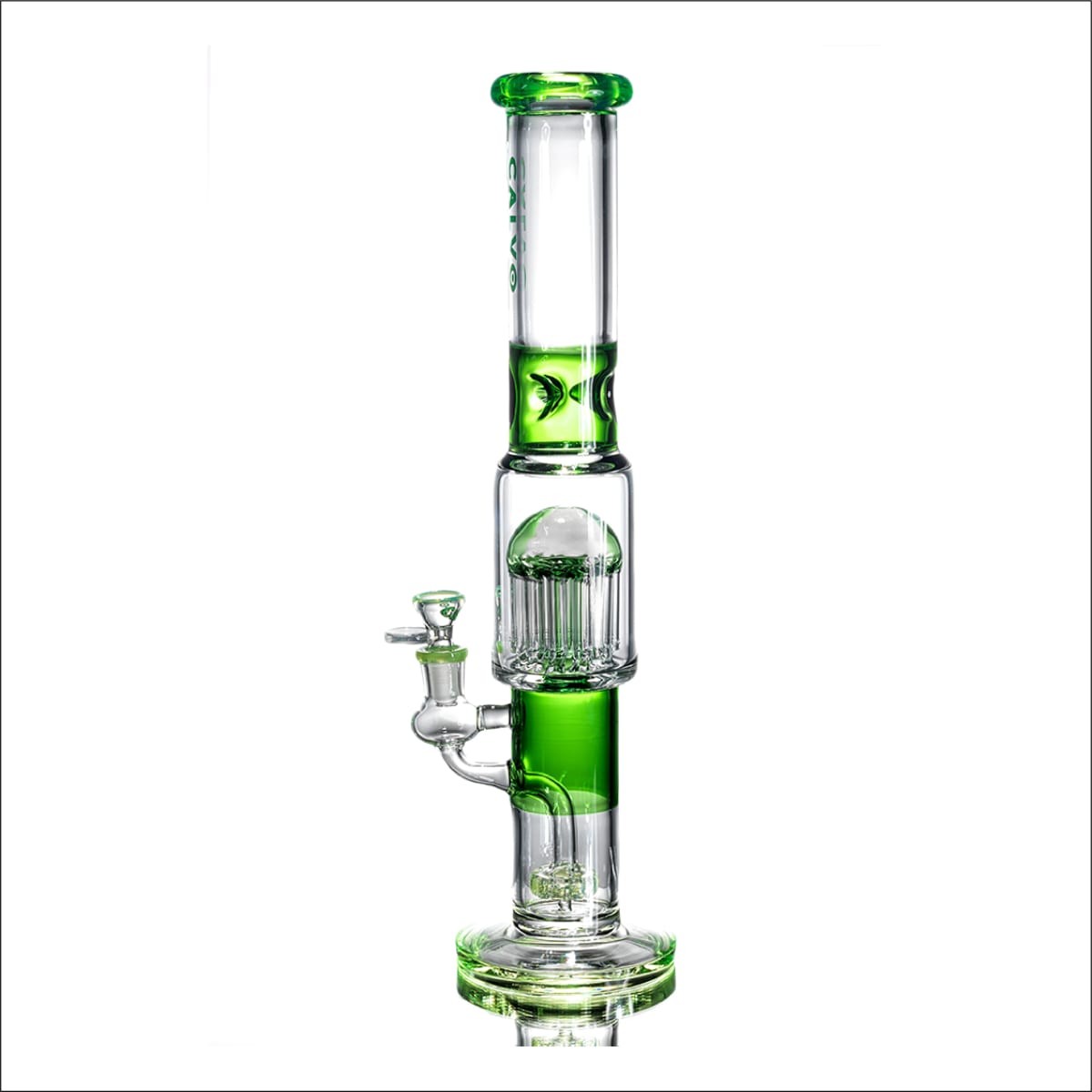 BONG STRAIGHT TUBE TREE PERC-CALVO GLASS2