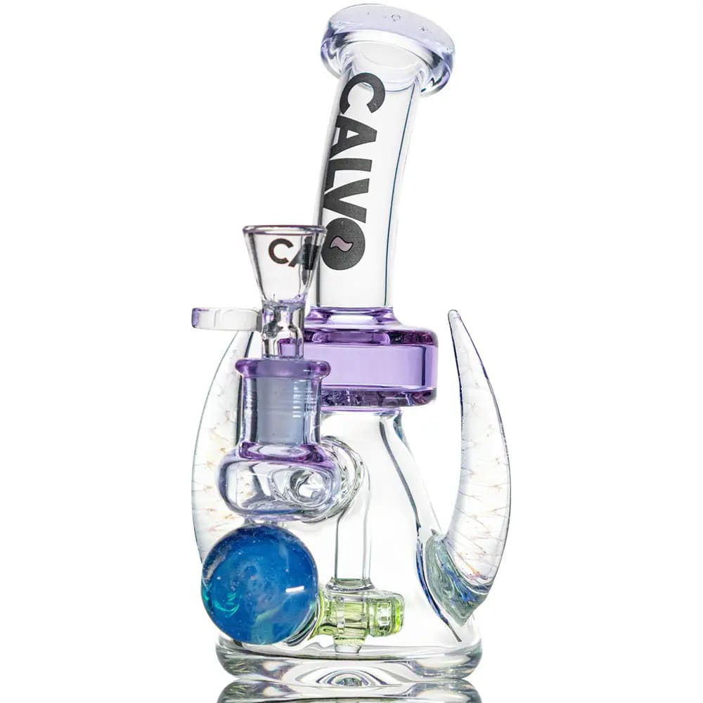 BONG SPACE HORN 20CM-CALVO GLASS2