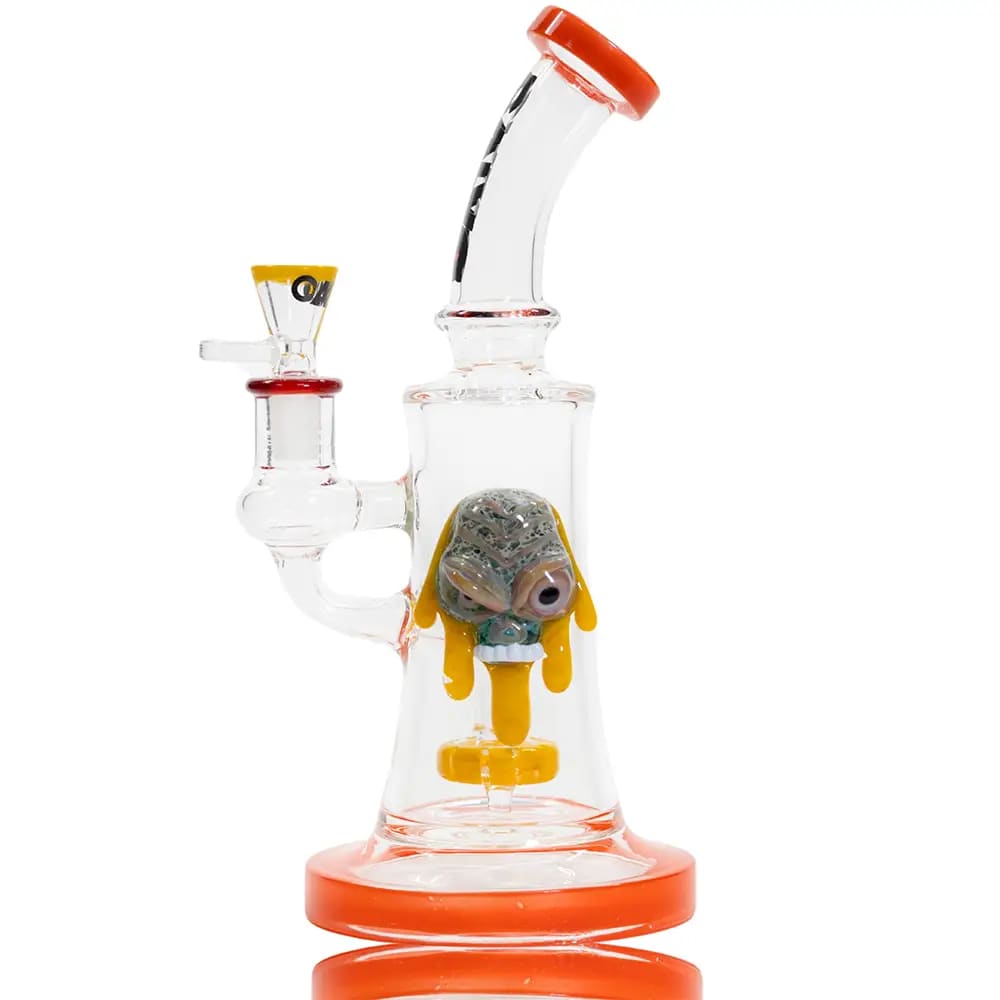BONG MAD FACE 25CM-CALVO GLASS2