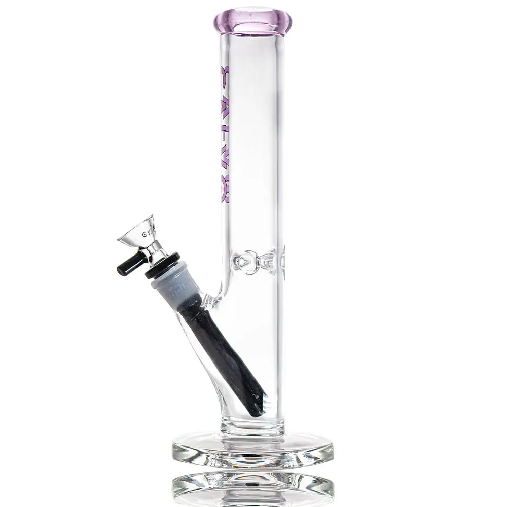 BONG STRAIGHT TUBE LITE 25CM-CALVO GLASS4