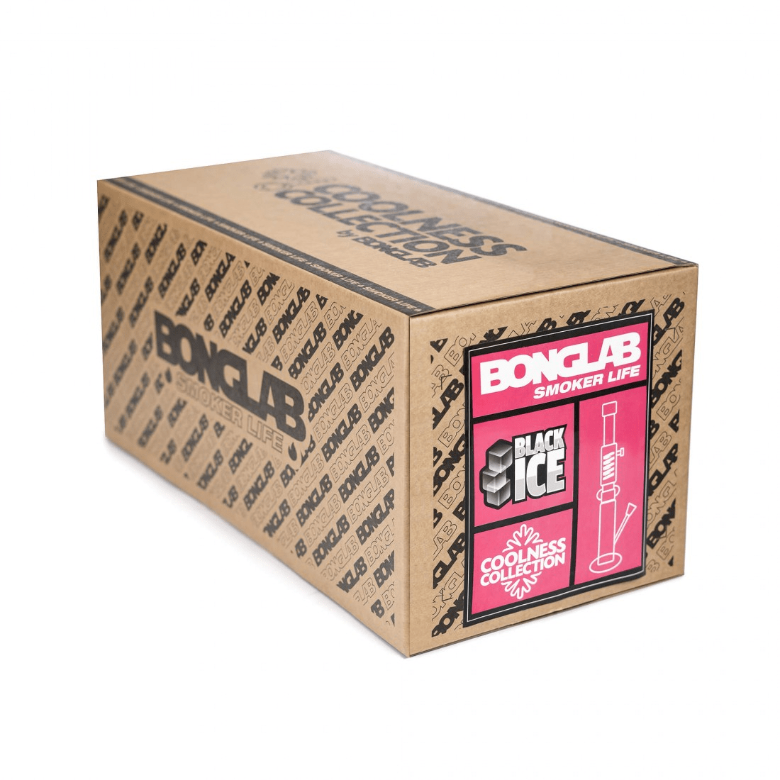 BONG GLYCERINE BLACK ICE-BONGLAB4