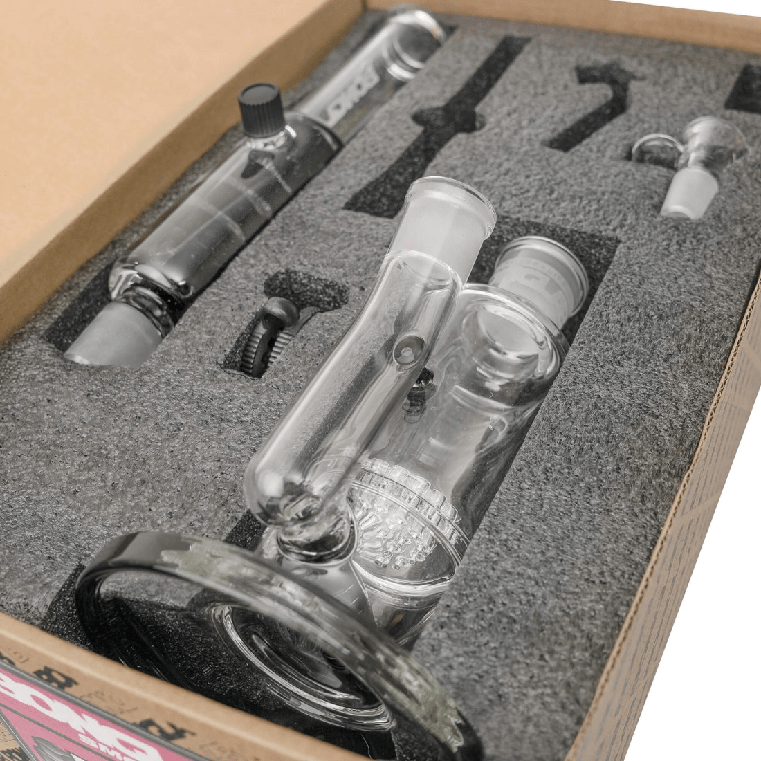 BONG GLYCERINE BLACK ICE-BONGLAB3