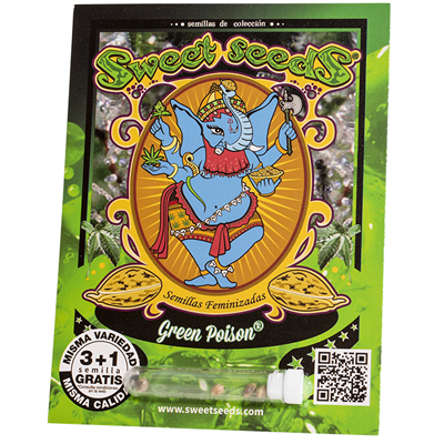 GREEN POISON FEM-SWEET SEEDS PACK 3+11