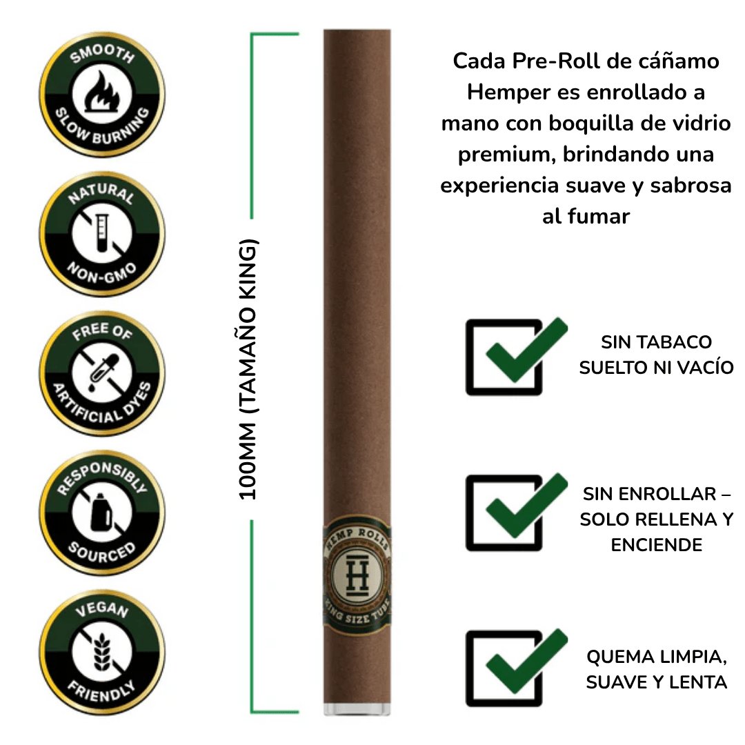 HEMP ROLLS KING SIZE-HEMPER3