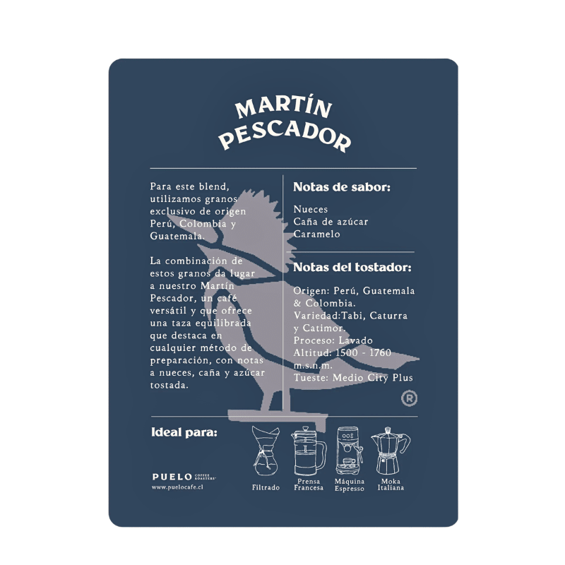 CAFÉ MARTIN PESCADOR 250GR-PUELO2