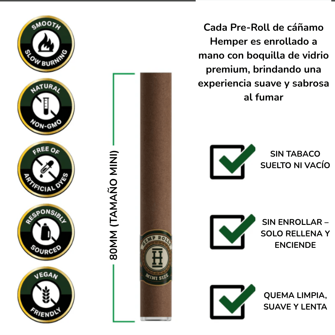 HEMP ROLLS MINI-HEMPER3
