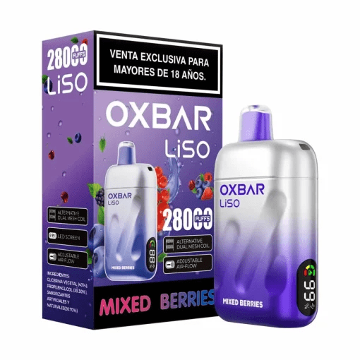 VAPORIZADOR NIC 4.5% LISO 28.000 PUFF-OXBAR3