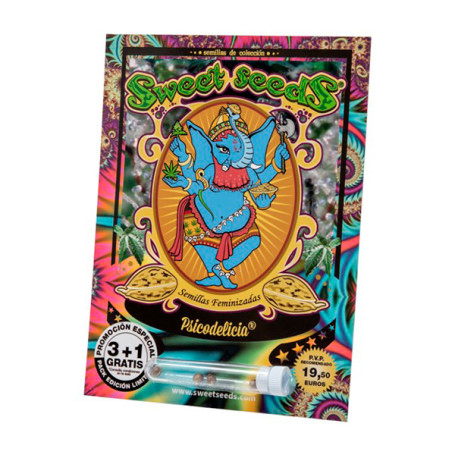 PSICODELICIA FEM-SWEET SEEDS PACK 3+11