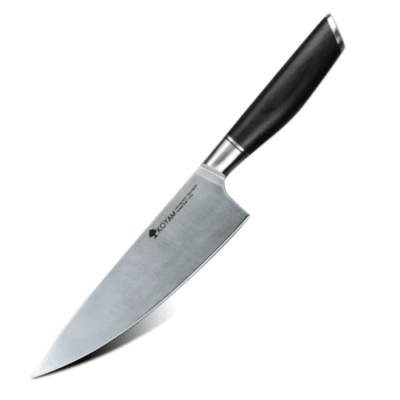 Cuchillo de Chef 20,8 cm Koyam – Gama Alta con Acero Alemán y Mango de Madera Pakka1