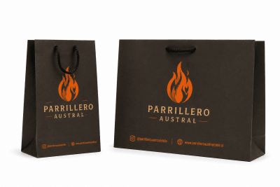 Bolsa Regalo Premium Parrillero Austral | Bolsa de Papel para Regalos Parrilleros2