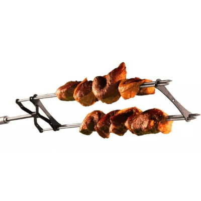 Doble Vara Kanka – Brochetas y Carnes al Estilo Brasileño sin Esfuerzo | Parrillero Austral1