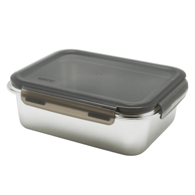 Recipiente Hermético de Acero Inoxidable Microsafe Wayu 2.3 L – Contenedor para Alimentos1