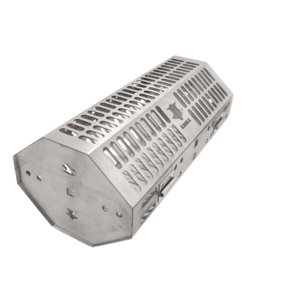 Jaula para Fuego Kanka – 2 Bandejas + Modo Giratorio | Parrillero Austral1