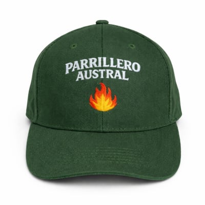 Jockey Parrillero Austral | Gorra Bordada para Parrilleros y Amantes del Asado1
