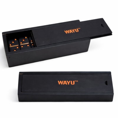 Juego de Dominó de Madera en Caja – 28 Piezas1