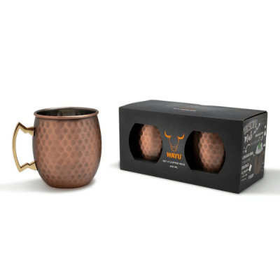 Copper Mug Set Wayu – Estilo, frescura y elegancia en cada sorbo1