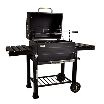 Parrilla a Carbón con Spiedo Wayu – Todo en Uno para Asados Épicos | Parrillero Austral4