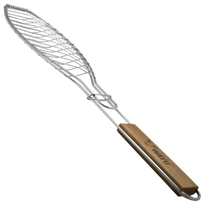 Parrilla para Pescado Wayu – Acero Inoxidable Antiadherente | Parrillero Austral1
