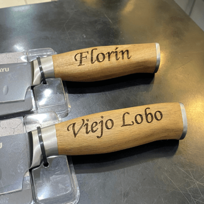 Cuchillo Wayu Personalizado con Grabado Láser – Regalo Corporativo Parrillero1