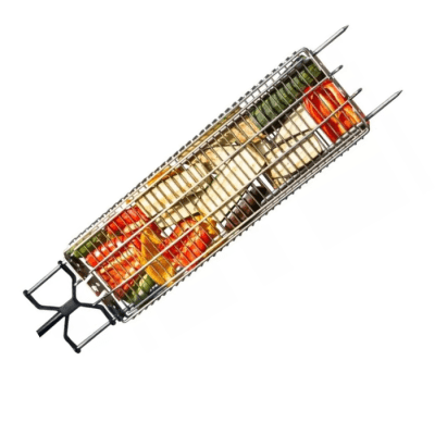 Rejilla XL Kanka – Acero Inoxidable Ultra Reforzada para Grandes Cortes | Parrillero Austral1