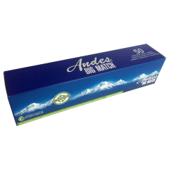 Fósforos Largos Andes 24 cm – Caja 50 Unidades | Parrilla y Chimenea