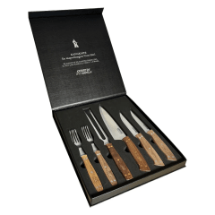 Set Parrillero 6 Piezas Edición Limitada Black – Kangkawe