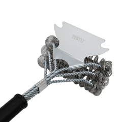 Cepillo Limpia Parrillas con Raspador Wayu – Limpieza rápida y eficaz para tu parrilla