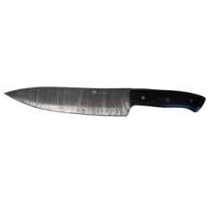 Cuchillo Chef KOYAM 20 cm – Acero Damasco 512 Capas | Mango G10 Negro